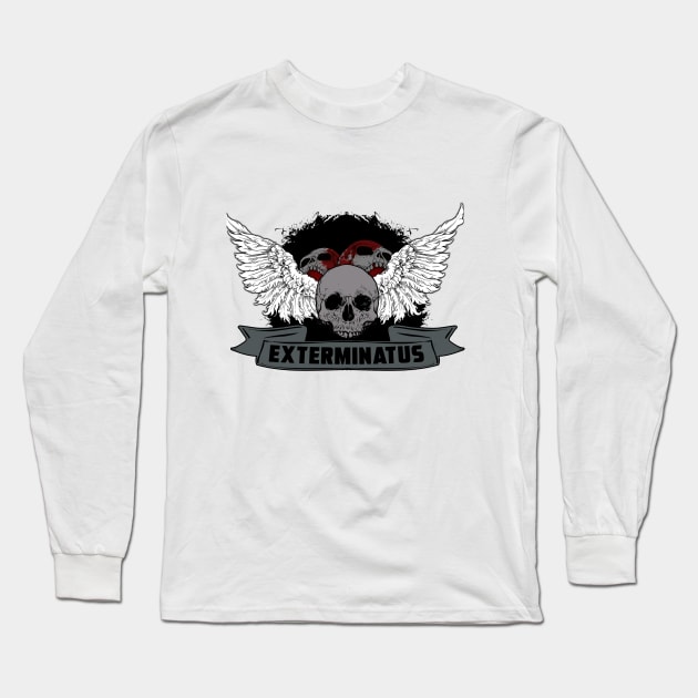 EXTERMINATUS Long Sleeve T-Shirt by theanomalius_merch